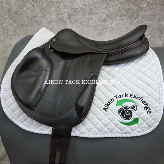 2023 Arion Atlas Cross Country Monoflap Jump Saddle, 17.5" Seat - 2C Flap, Medium Tree, Foam Panels, Buffalo Leather