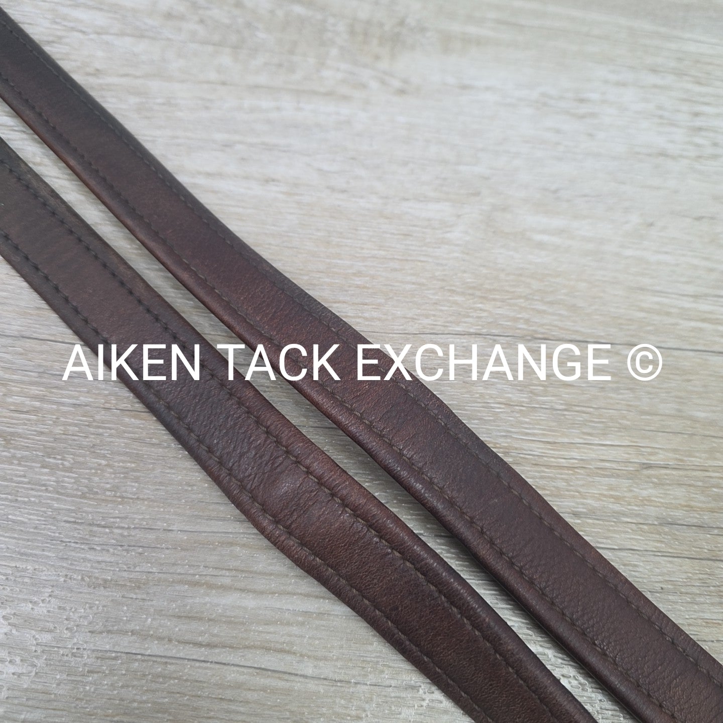Dover Saddlery Circuit Lined Stirrup Leathers, Brown, 54"