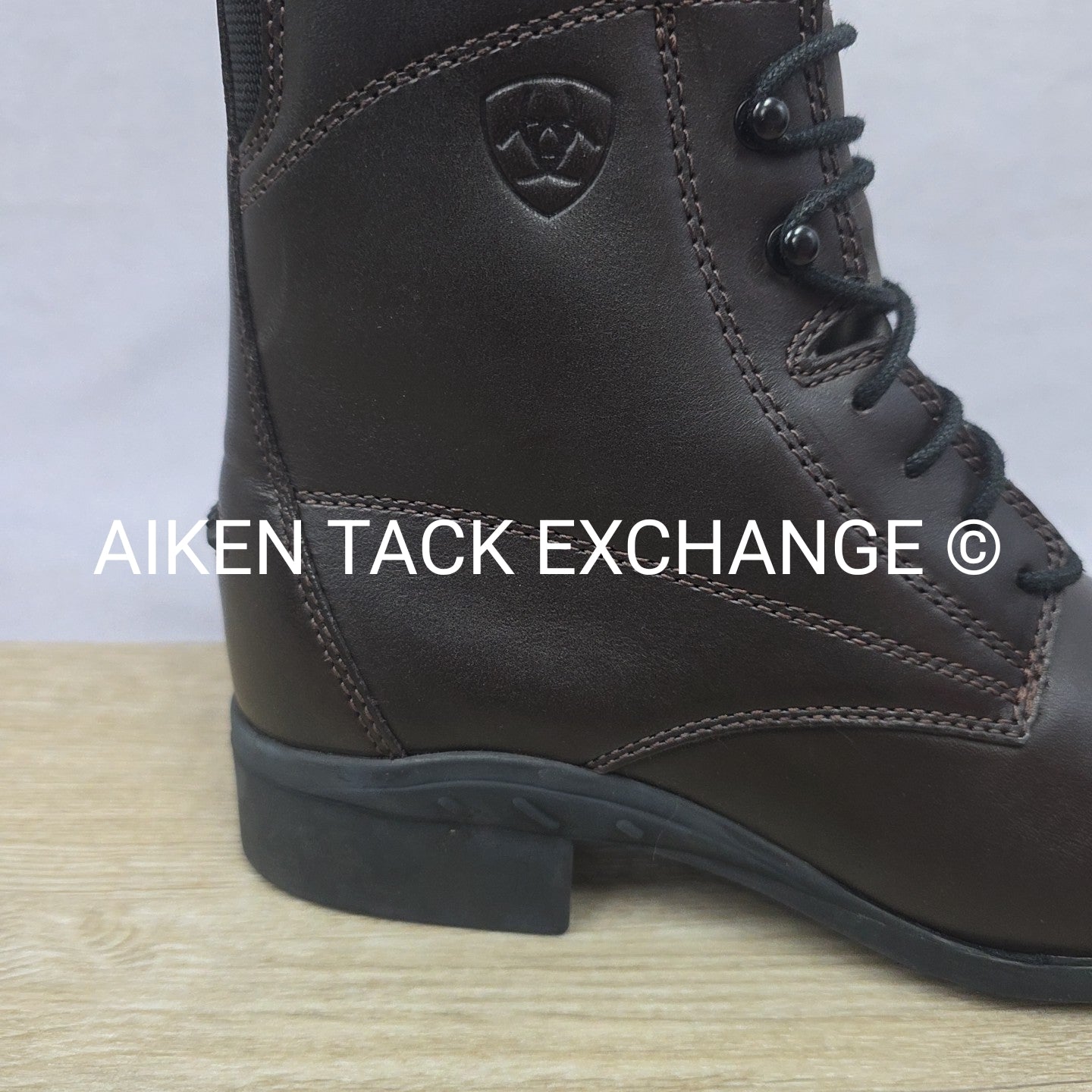 Ariat Heritage III Laced Paddock Boots, Brown, Brand New, Women's 6.5 B