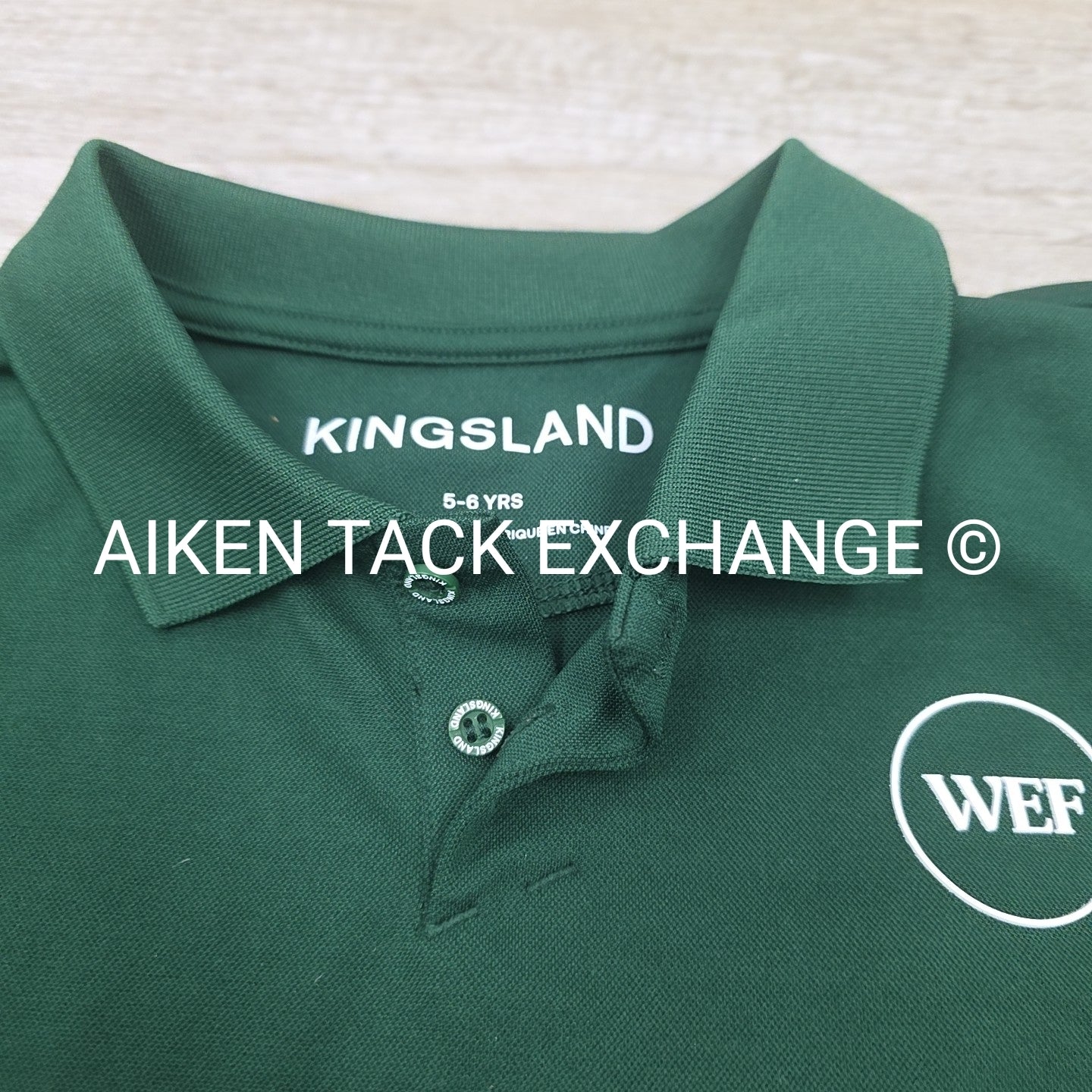 Kingsland WEF Short Sleeve Polo, Youth 5-6 YRS
