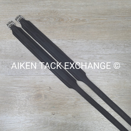 KL Select Red Barn Stability Stirrup Leathers, Brown, 54"