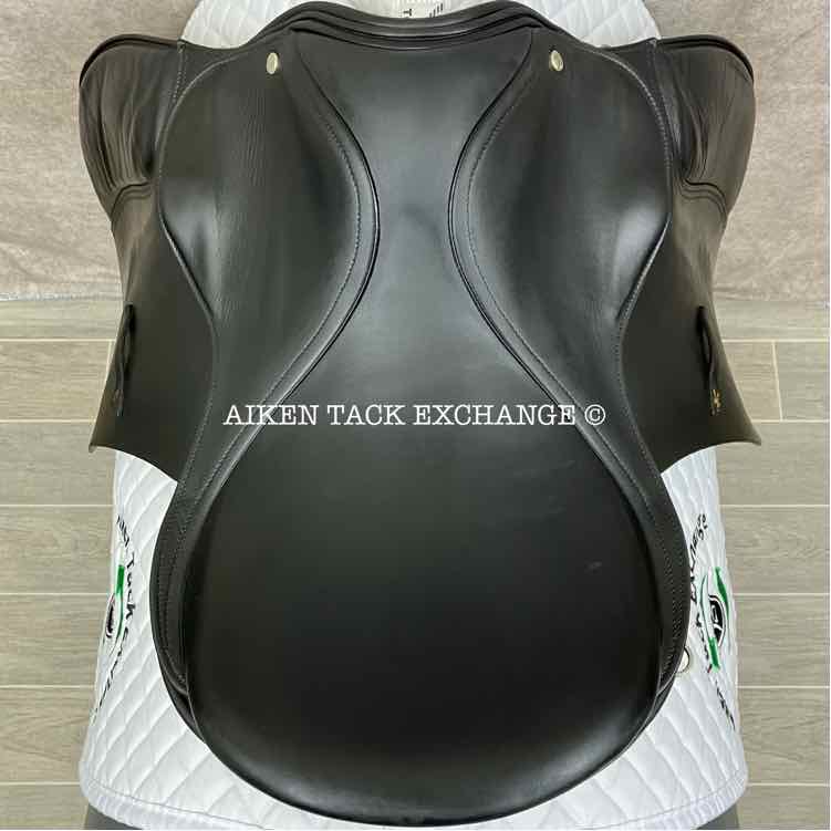 Jeffries Falcon Event All Purpose Saddle, 16.5" Seat, Wide Tree, Wool Flocked Panels
