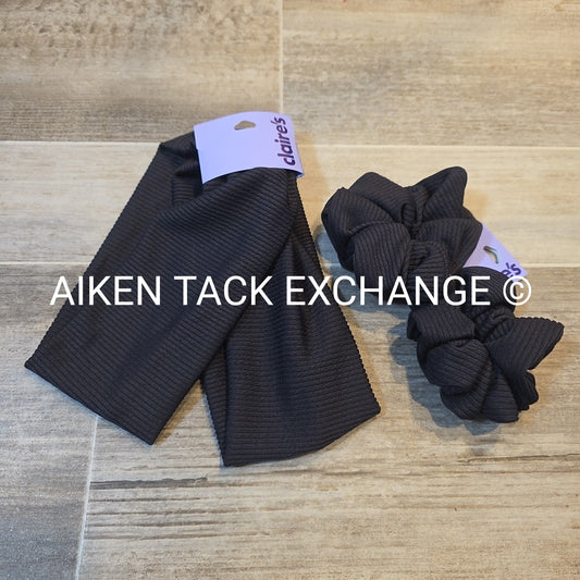 Claire's Hair Bundle - 2 Scrunchies, 2 Headbands