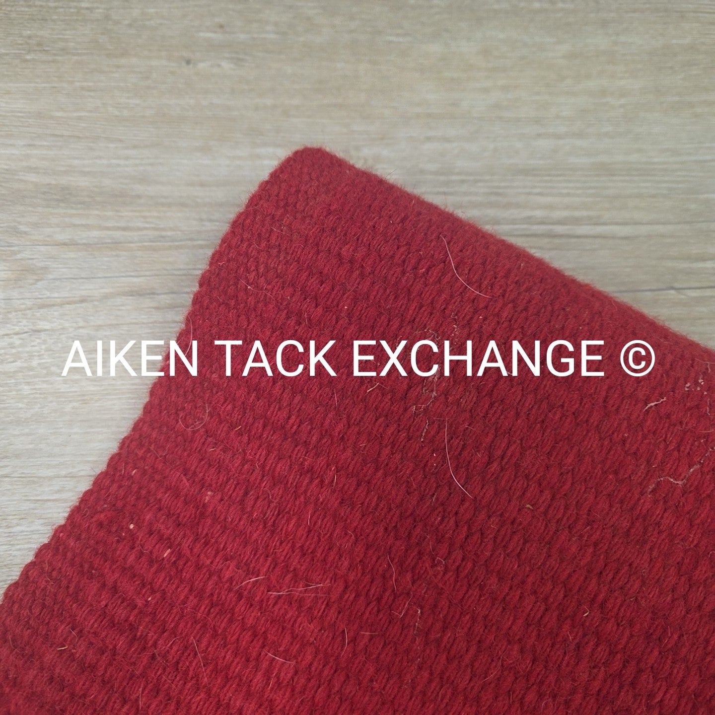 Tahoe Tack Heavy Duty Solid New Zealand Wool Saddle Blanket, 36" x 34"