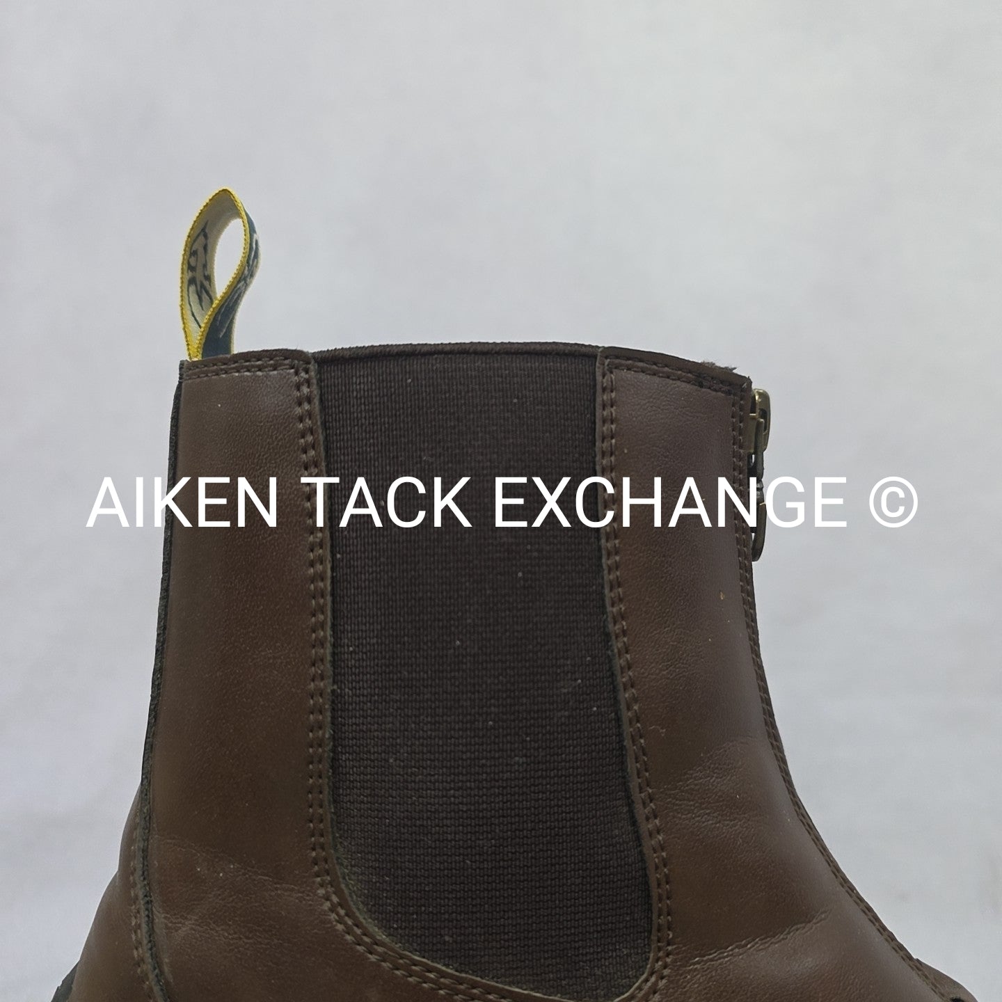 Moretta by Shires Clio Front Zip Paddock Boots, Brown, Size US 11