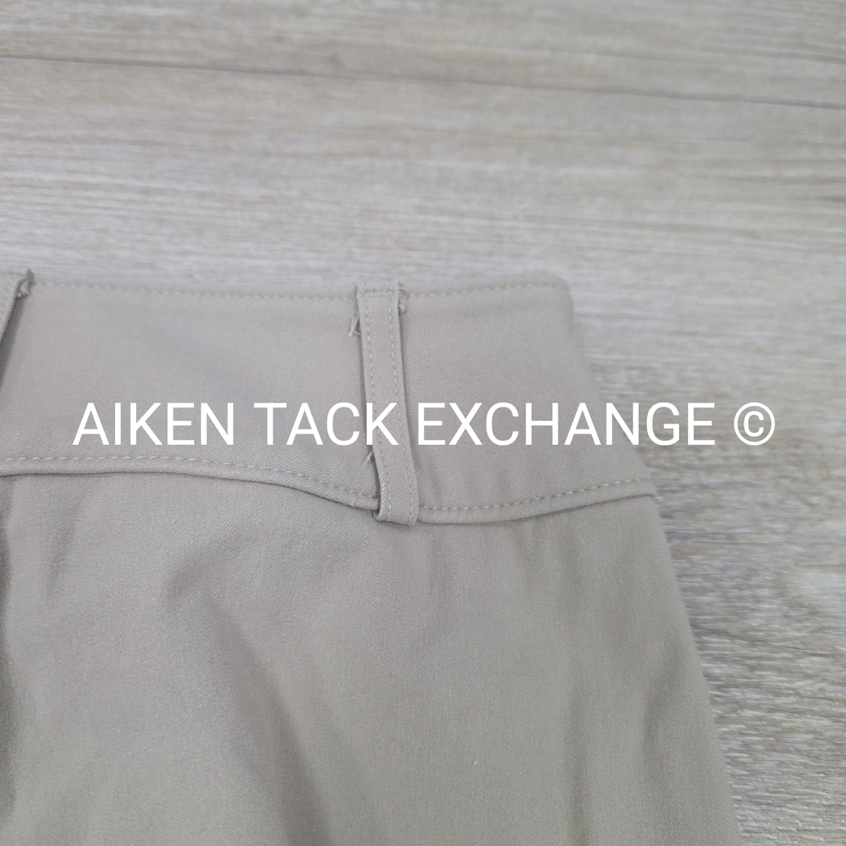 Tailored Sportsman Trophy Hunter Sock Bottom Knee Patch Breeches, Size 24