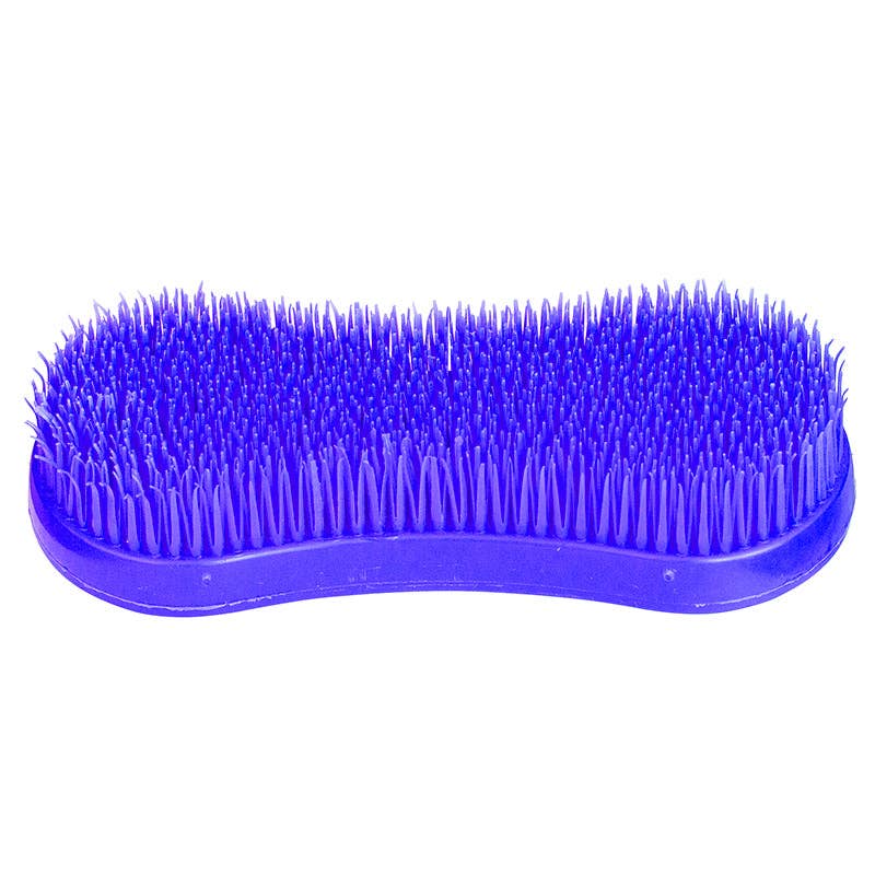 TuffRider Plastic Curry Comb: Red / Standard