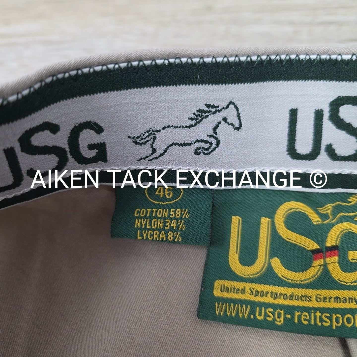 KL Select USG Full Seat Breeches, Size US 32