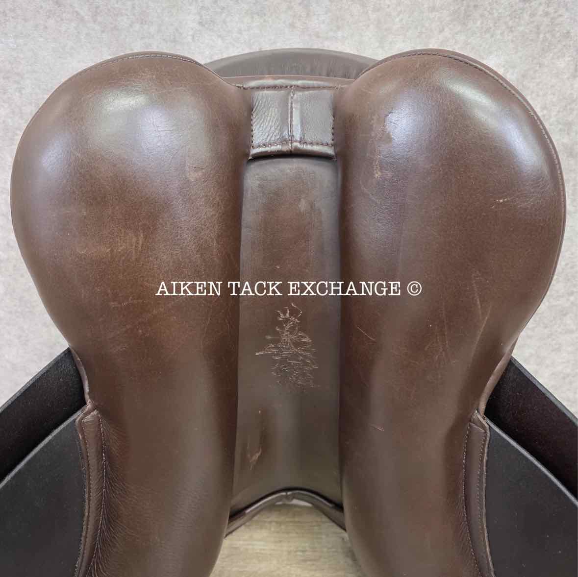Balance by Frank Baines GPD All Purpose Saddle, 17.5" Seat, XX-Wide Hoop Tree, Wool Flocked Panels