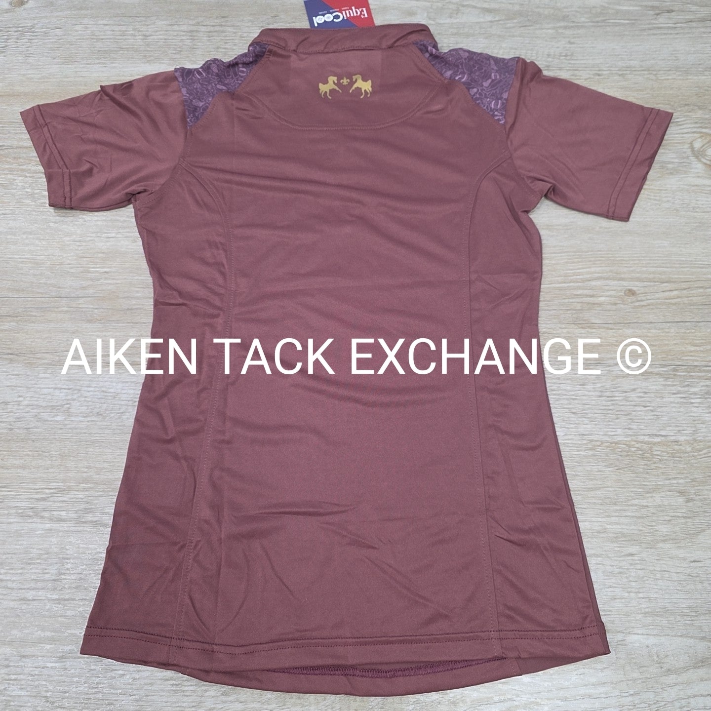 Equine Couture EquiCool Short Sleeve Top, Size X-Small