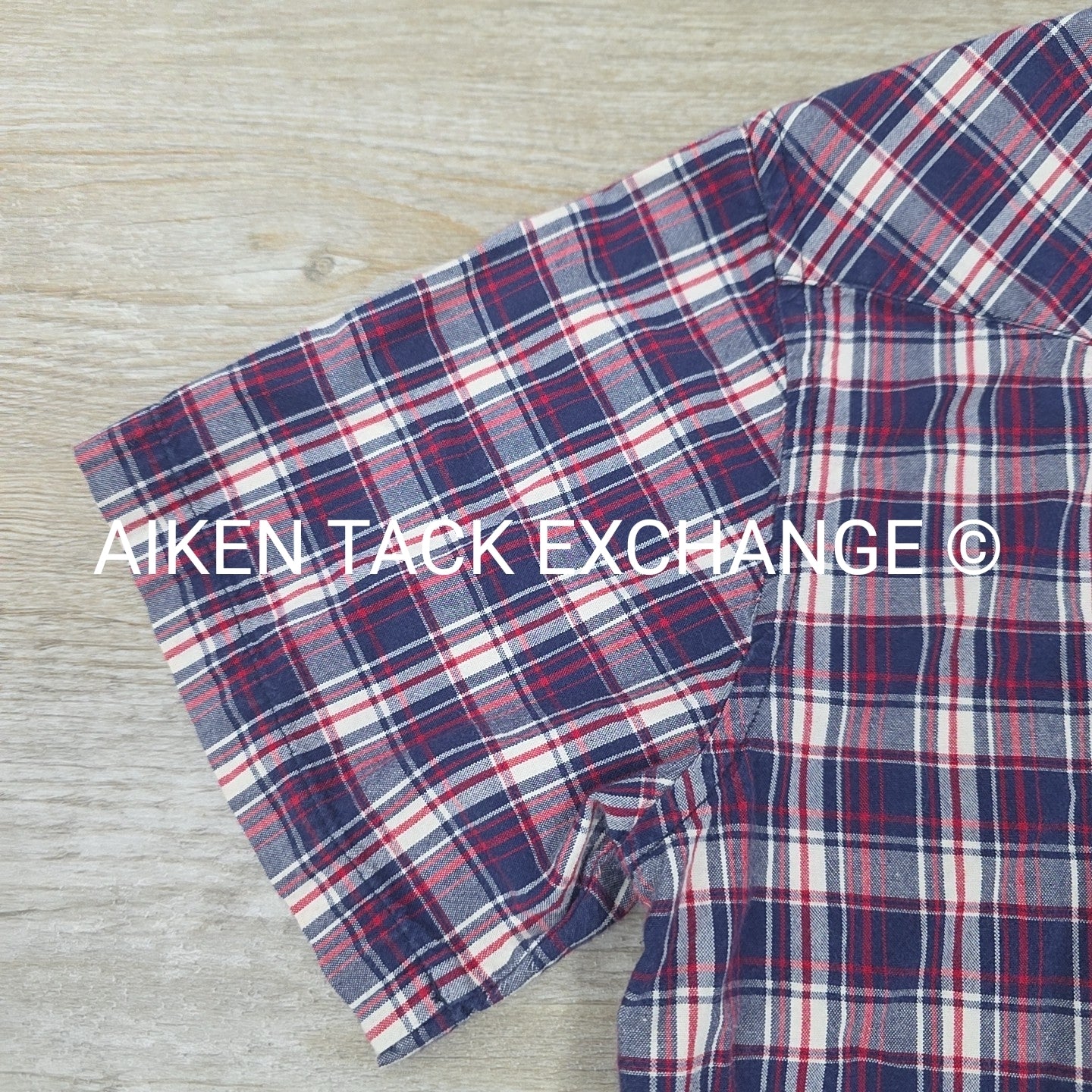 GAP Short Sleeve Button Up Shirt, Size Medium