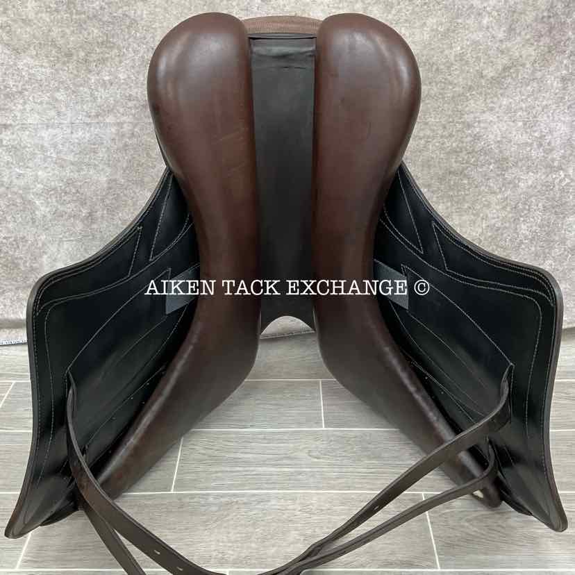 2020 Stackhouse & Ellis Monoflap Dressage Saddle, 17.5" Seat, Medium Wide Tree