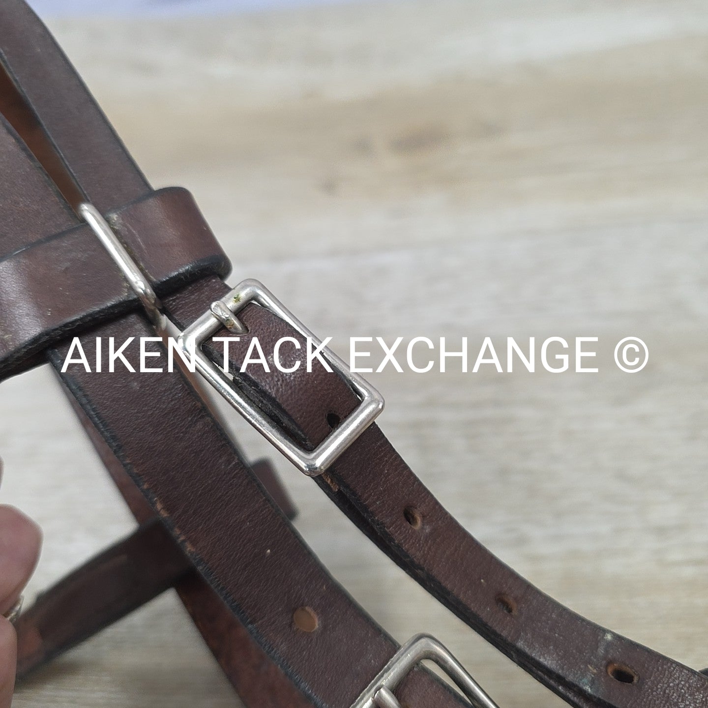 Weaver Leather Halter Bridle, Missing Cheek Pieces, Brown, Size Full