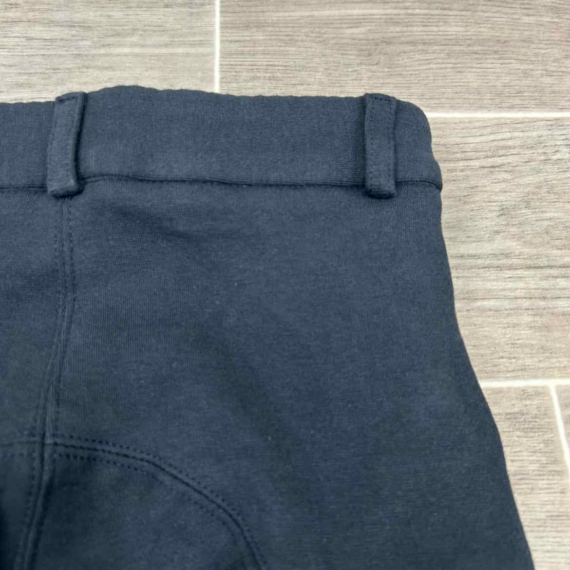 Royal Highness Children's Knee Patch Breeches, Black, Size 8, Brand New