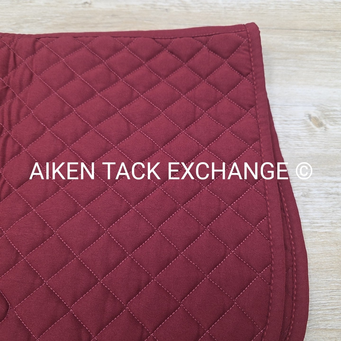 Dover Saddlery All Purpose Saddle Pad, Burgundy