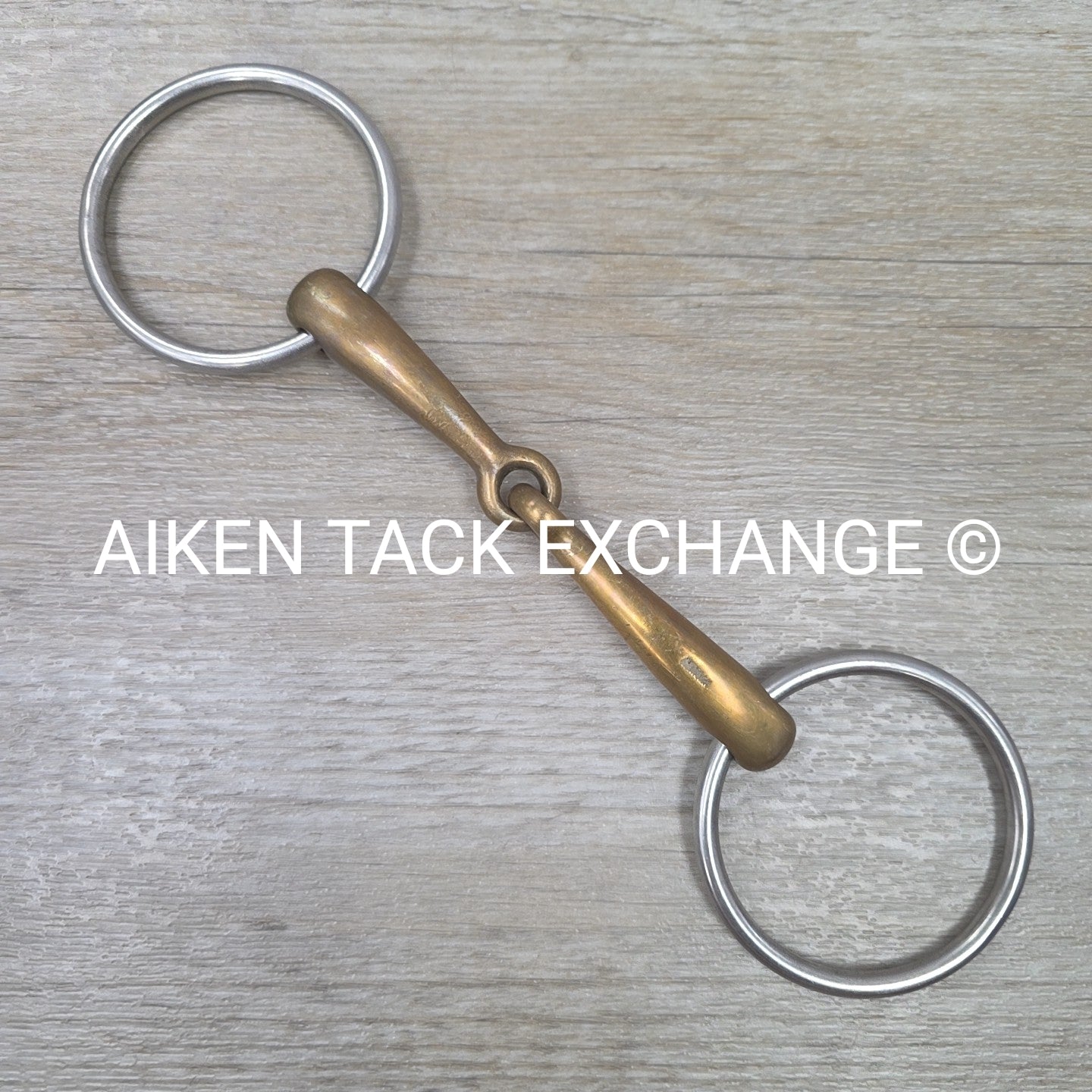 Herm Sprenger Aurigan Single Joint Loose Ring Bit 5.25"