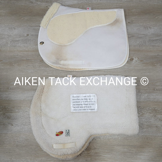 BARGAIN BUNDLE: Ecogold All Purpose Saddle Pad & Wilkers Impact Gel All Purpose