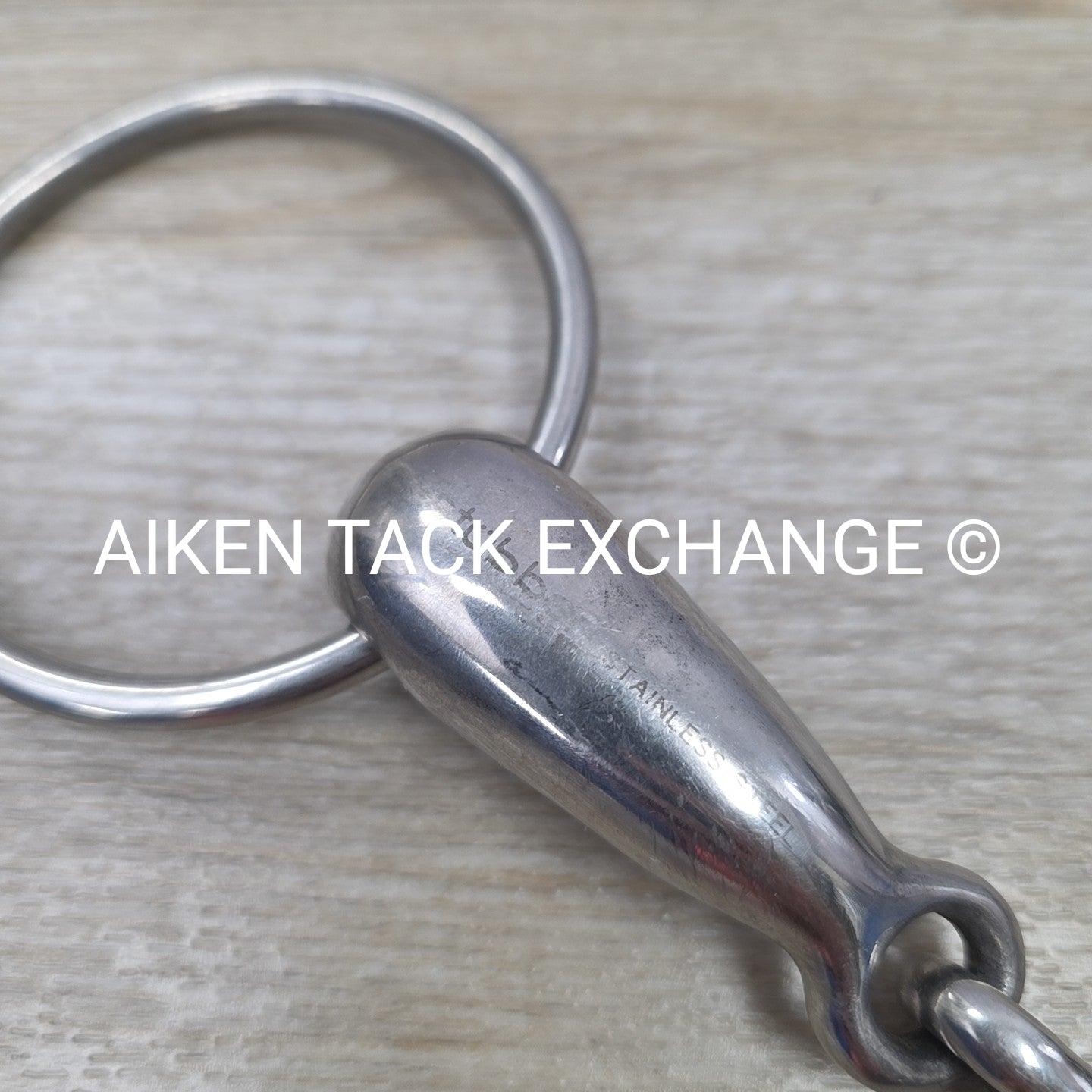 Stubben Single Joint Hollow Mouth Loose Ring Bit 5"