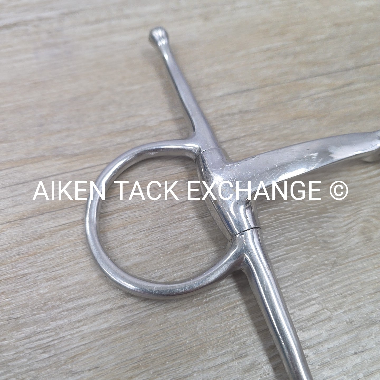 Single Joint Triangle Mouth Full Cheek Bit 5.25"