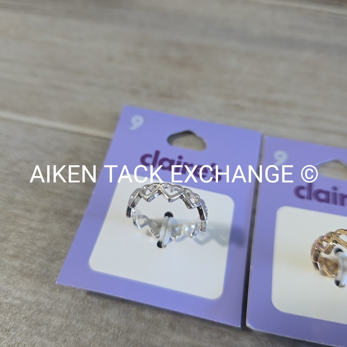 Claire's Rings (2) - Size 9