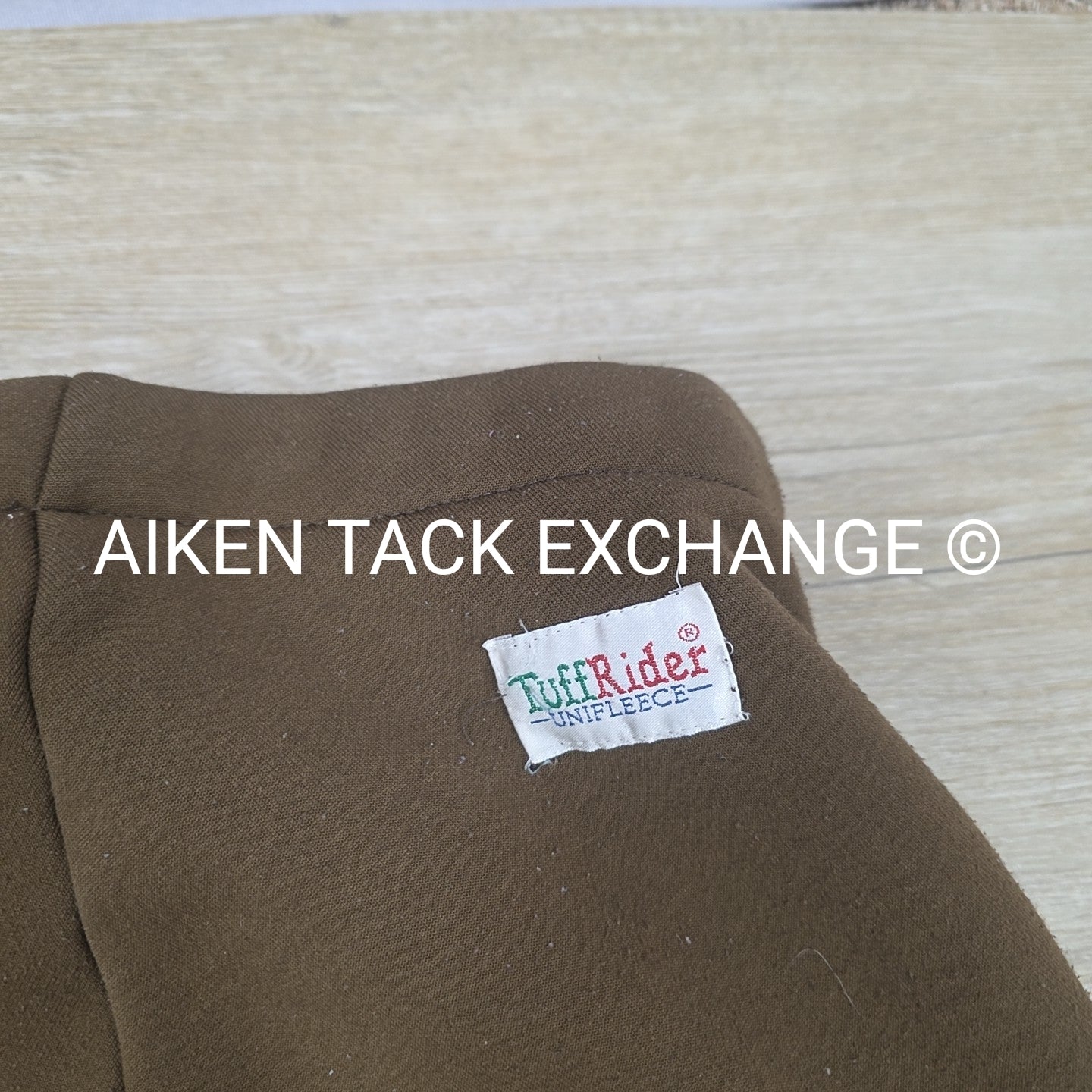 TuffRider Fleece Lined Winter Knee Patch Breeches, Size 24