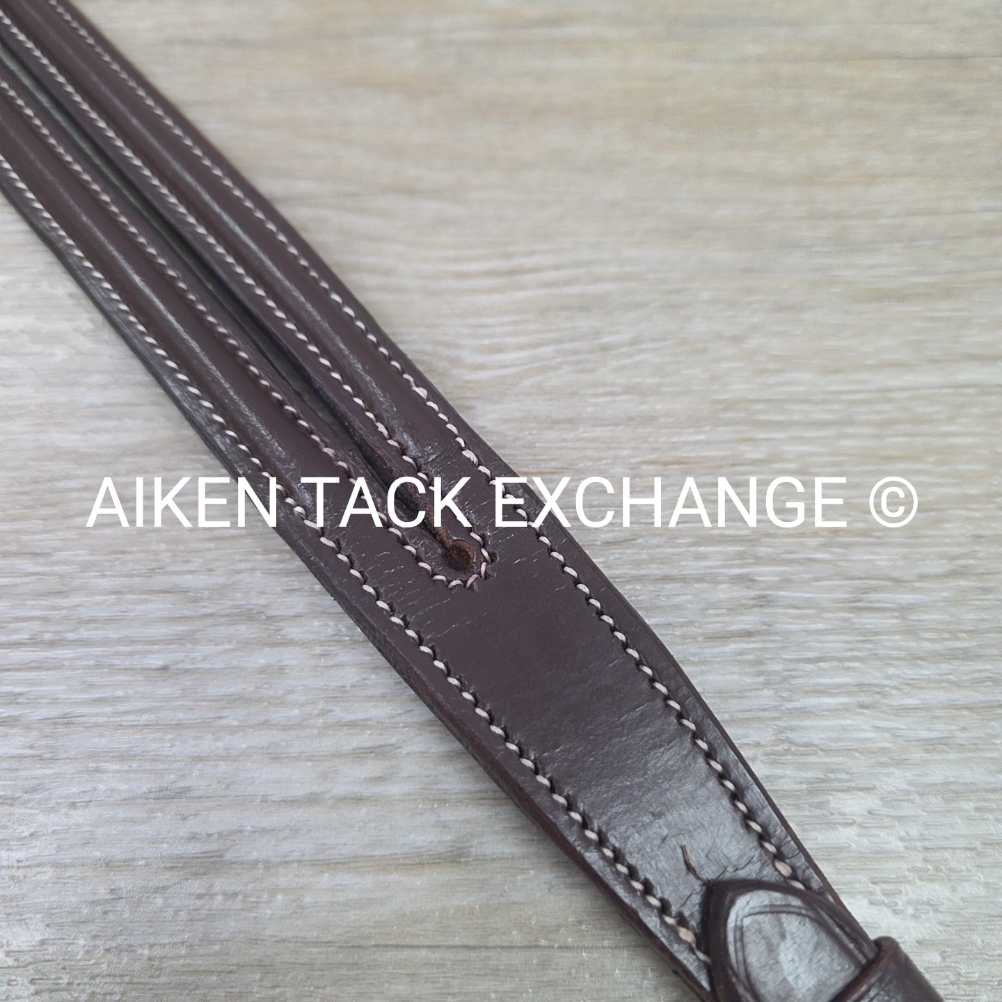 Plain Round Raised Running Martingale Attachment, Brown