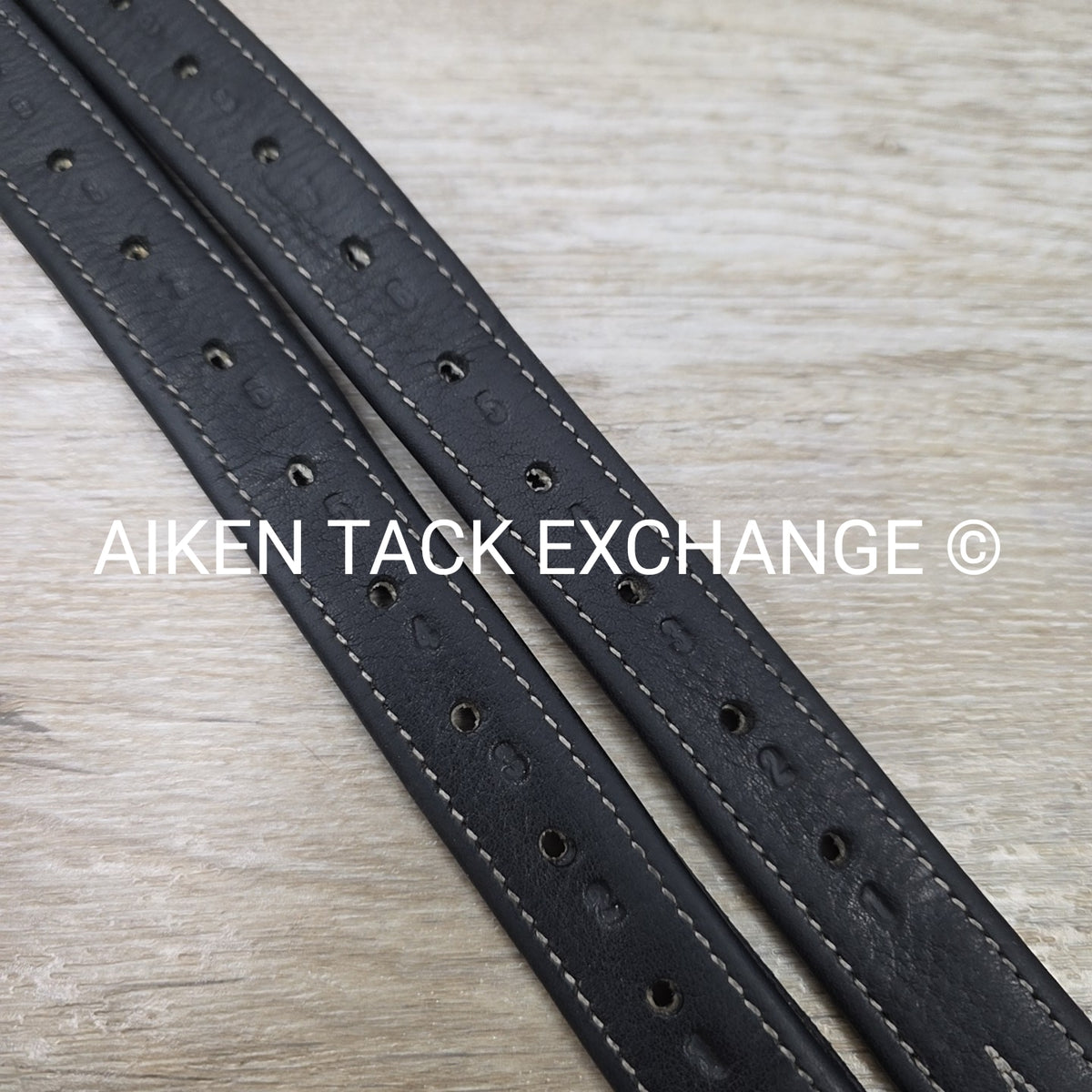 Friesian Marketplace - FMP Platinum Stirrup Leathers, Black, 60"
