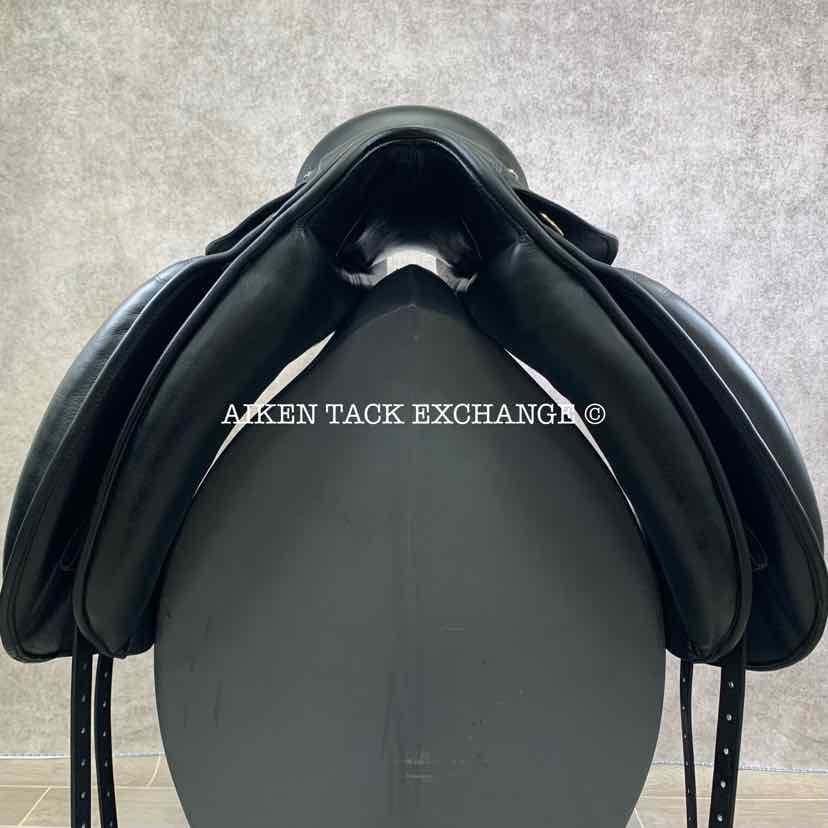 **SOLD** EuroRiding Titan II Dressage Saddle, 18" Seat, Wide Tree, Wool Flocked Panels