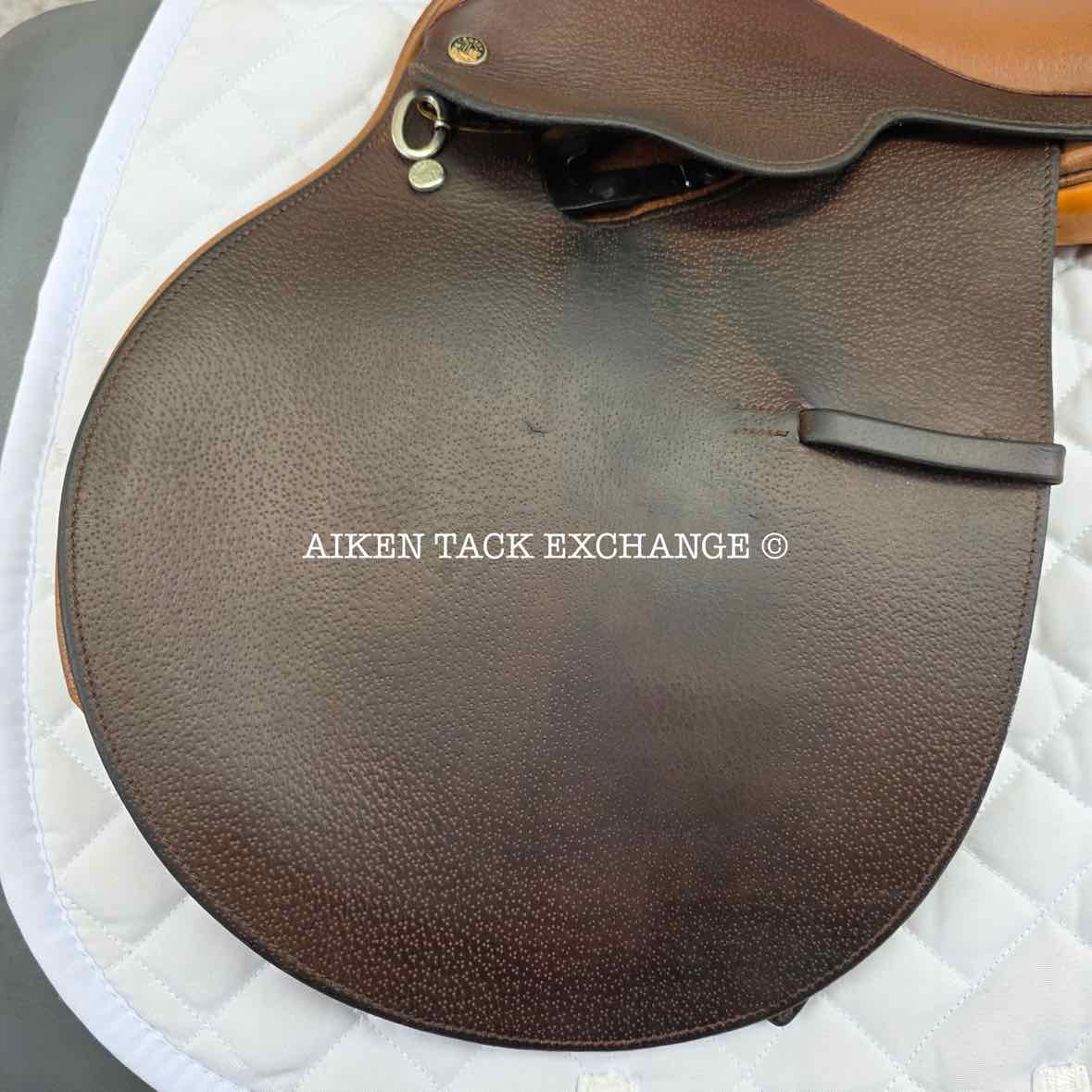 **SOLD** Crosby Miller's Prix Des Nations Pony Saddle, 14" Seat, Medium Tree, Foam Panels