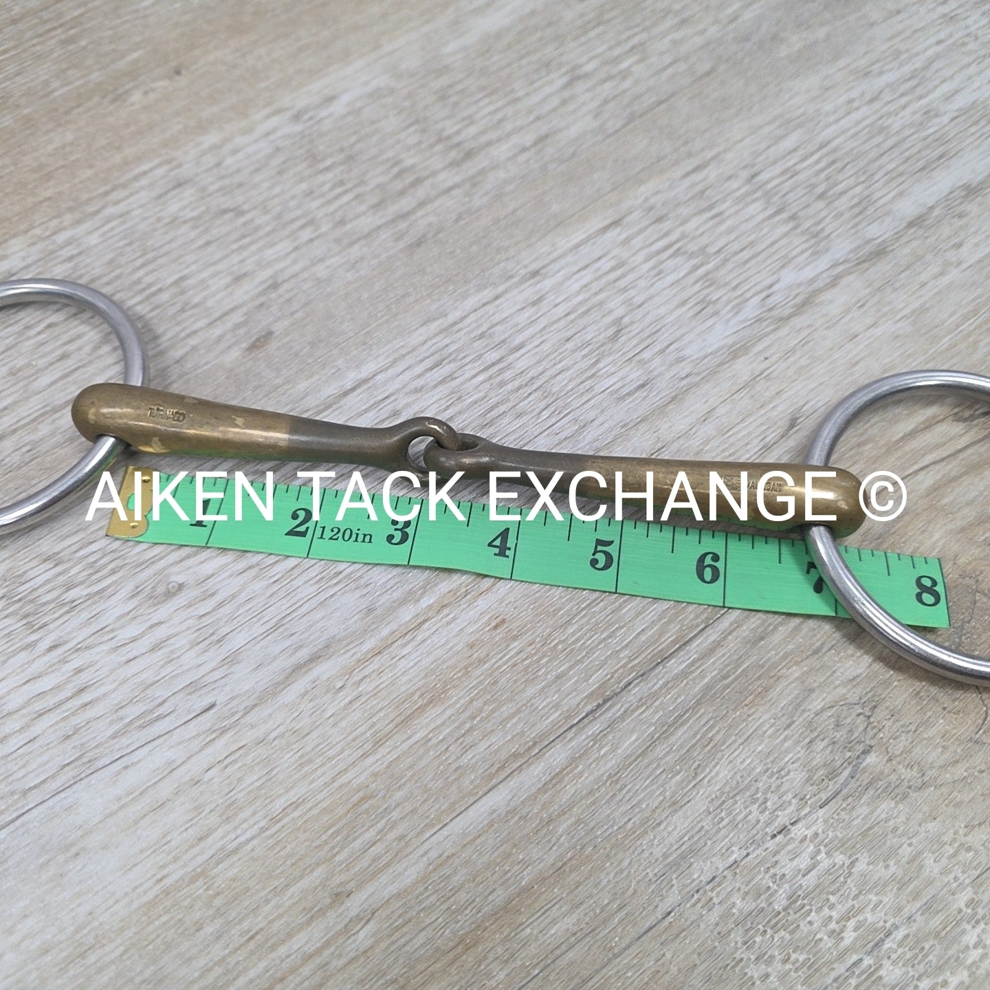 Herm Sprenger Aurigan Turnado Single Joint Loose Ring Bit 6.5"