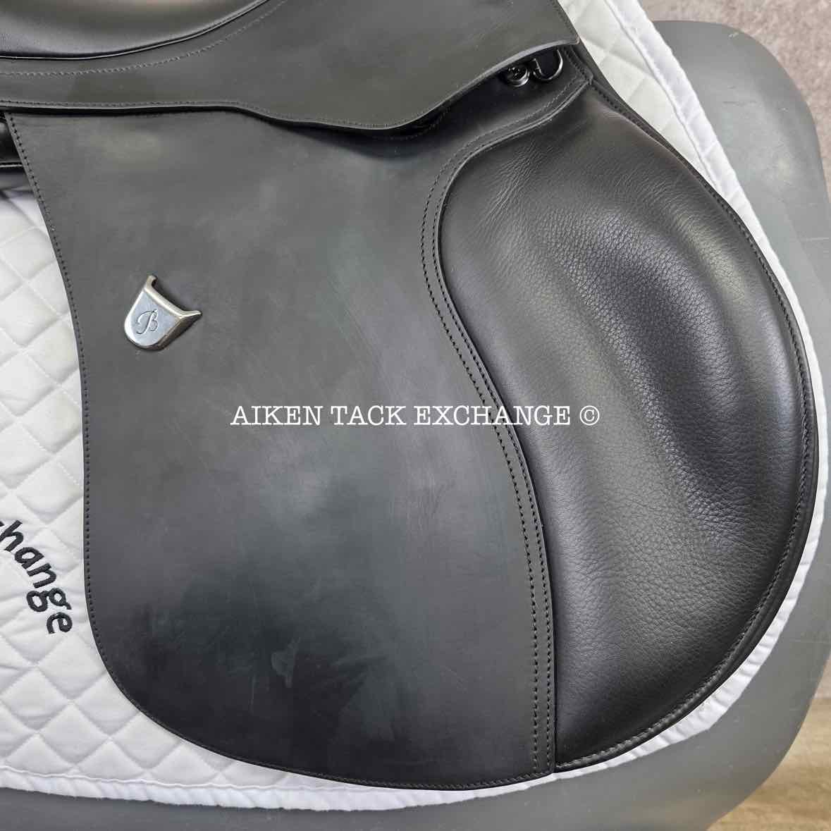 2023 Bates All Purpose Saddle with HART, 17" Seat, Adjustable Tree - Changeable Gullet, CAIR Panels