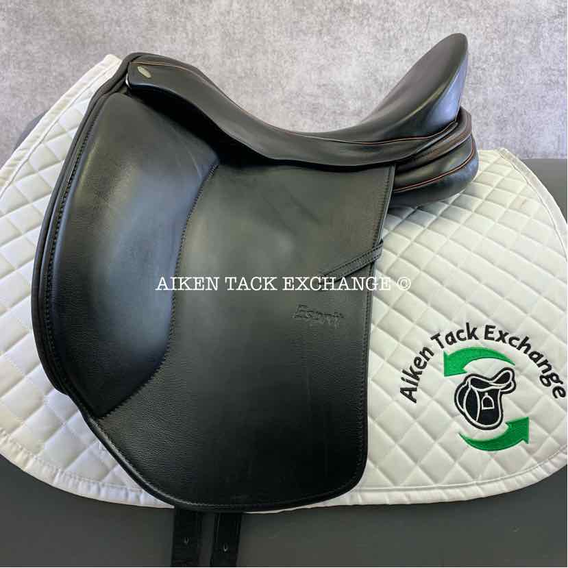 2017 Sommer Espirit Dressage Saddle, 17.5" Seat, 31.5 Tree - Wide (Adjustable), Wool Flocked Panels