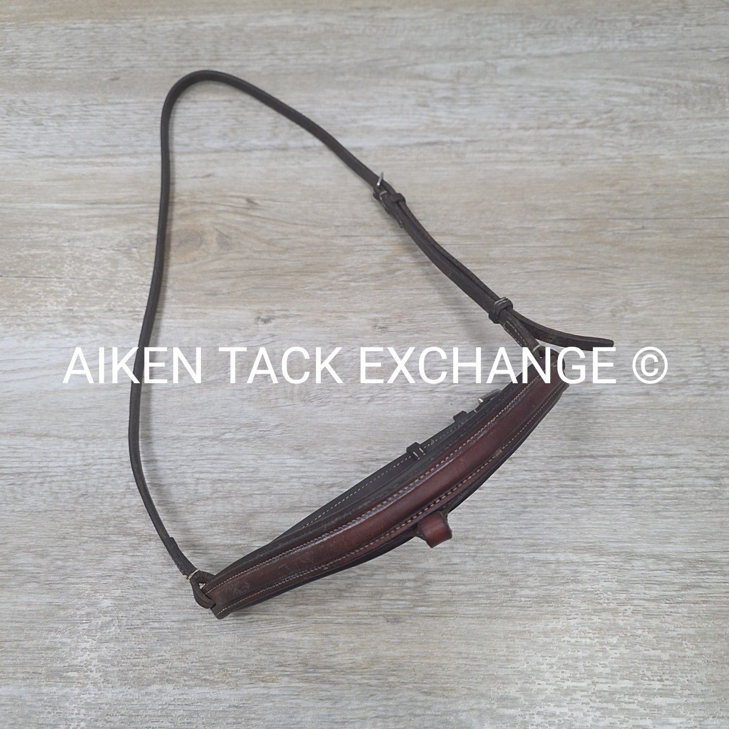 Edgewood Plaid Raised Flash Noseband, Missing Flash Strap, Brown, Size Full