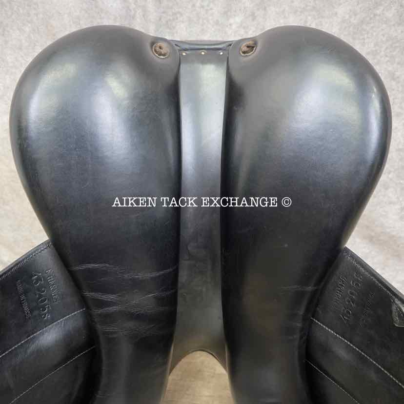 **SOLD** Hermes Corlandus Monoflap Dressage Saddle, 17.5" Seat, Medium Wide Tree, Foam Panels