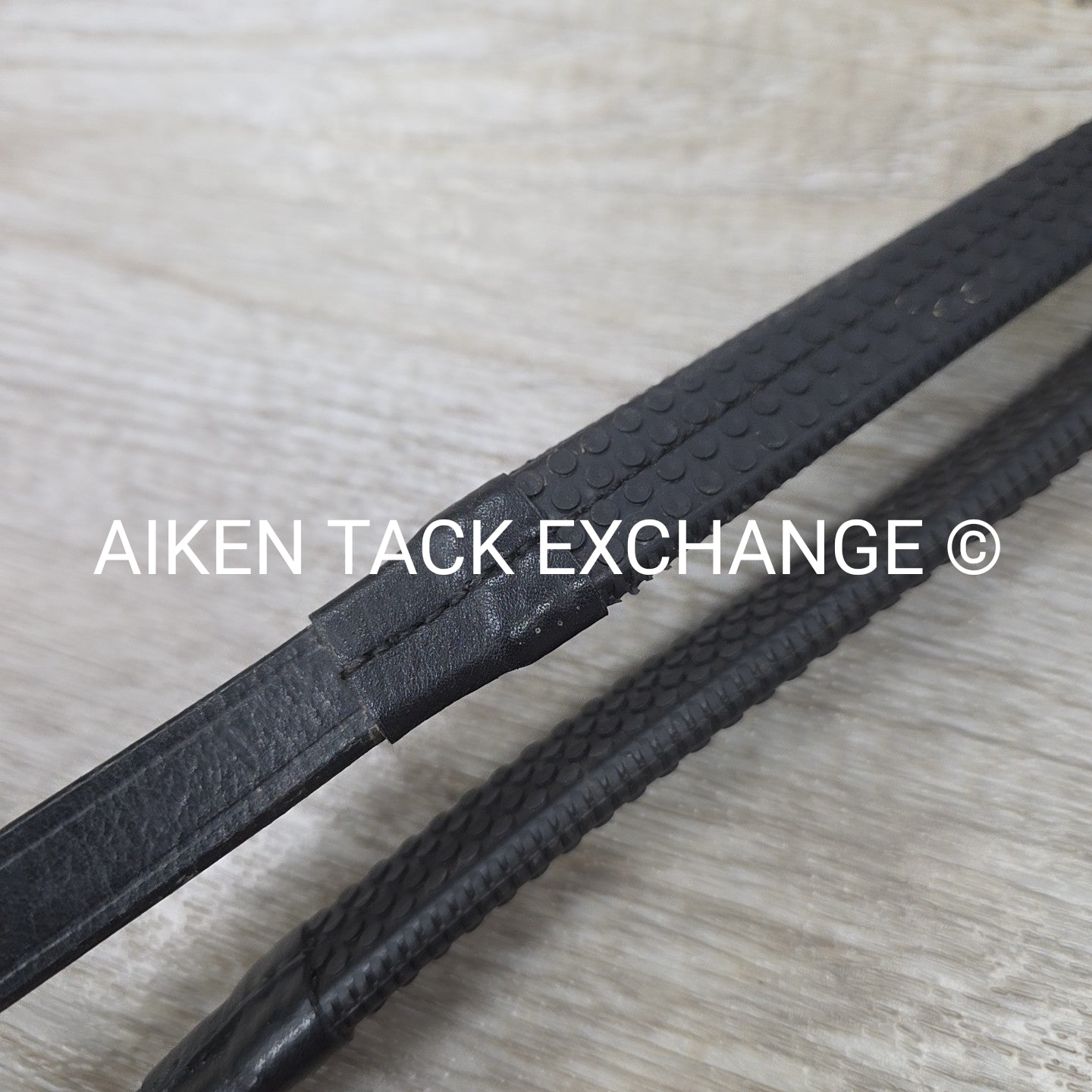 Rubber Reins, Black, 47"