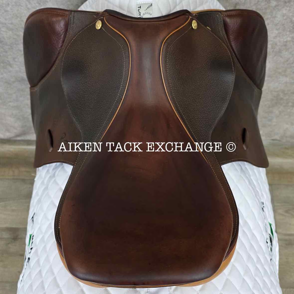2015 Pessoa Rodrigo Close Contact Jump Saddle, 16" Seat, Adjustable Tree - XCH Changeable Gullet, Foam Panels