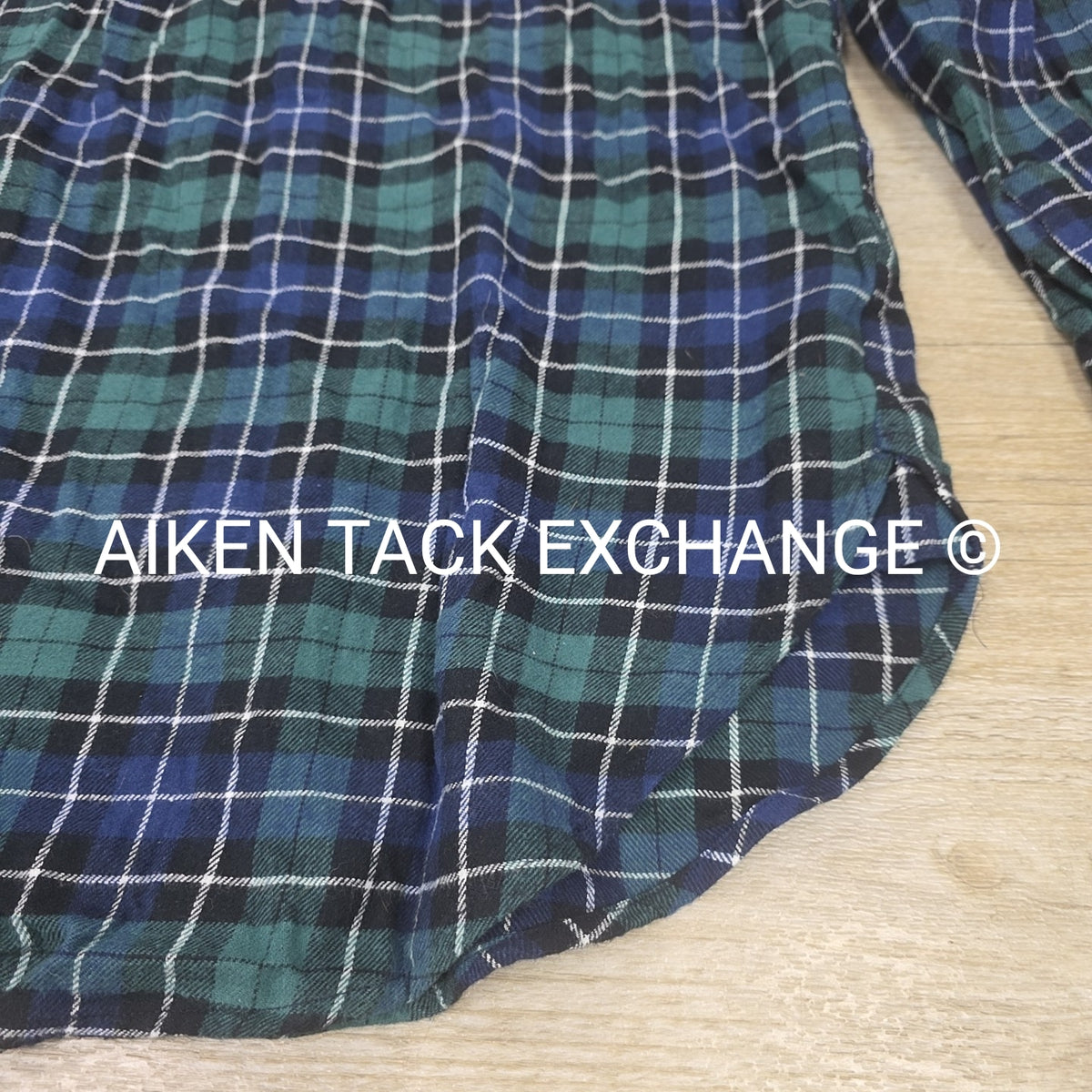 GAP Relaxed Fit Flannel Top, Size Large