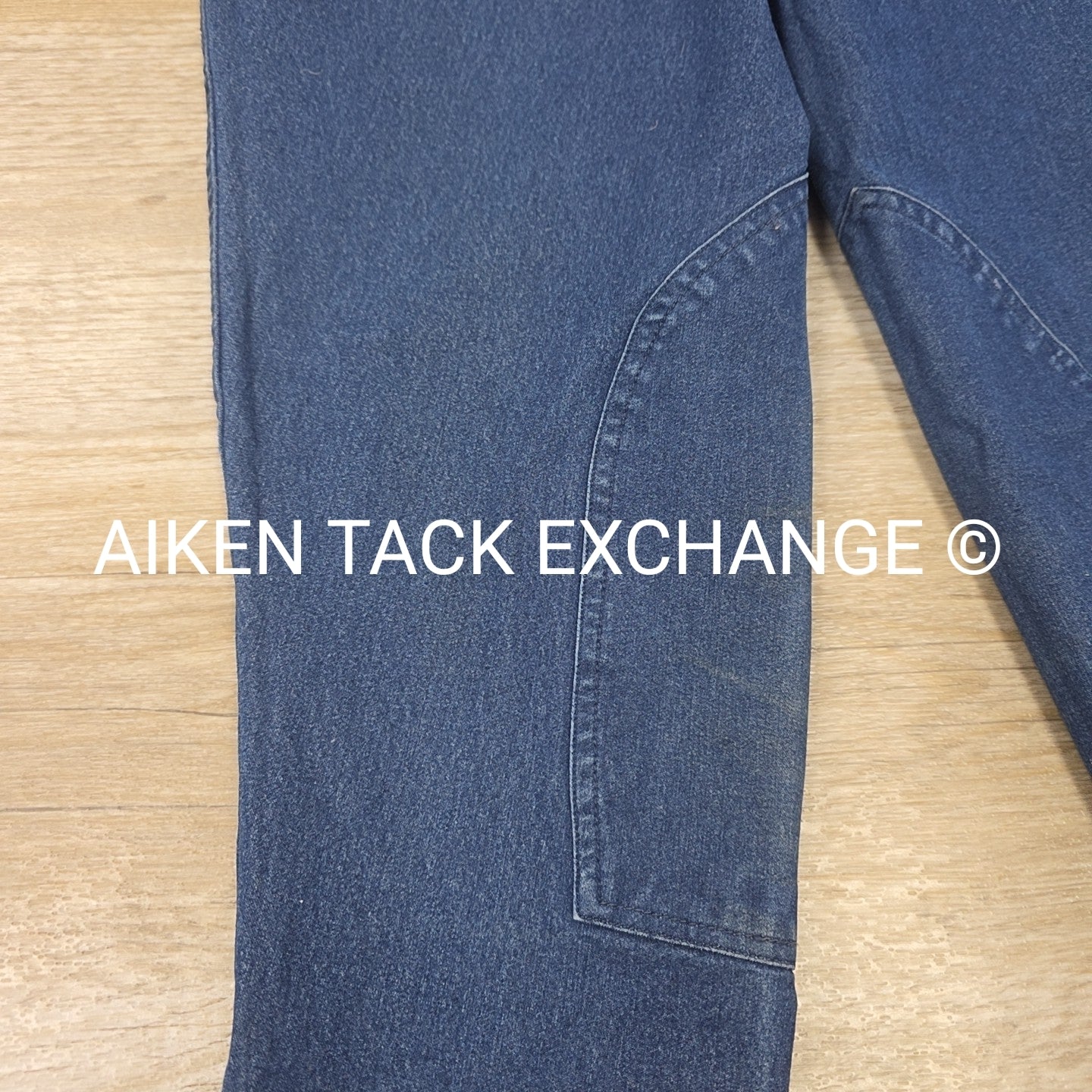 TuffRider Stretch Denim Knee Patch Riding Jeans, Women's 30