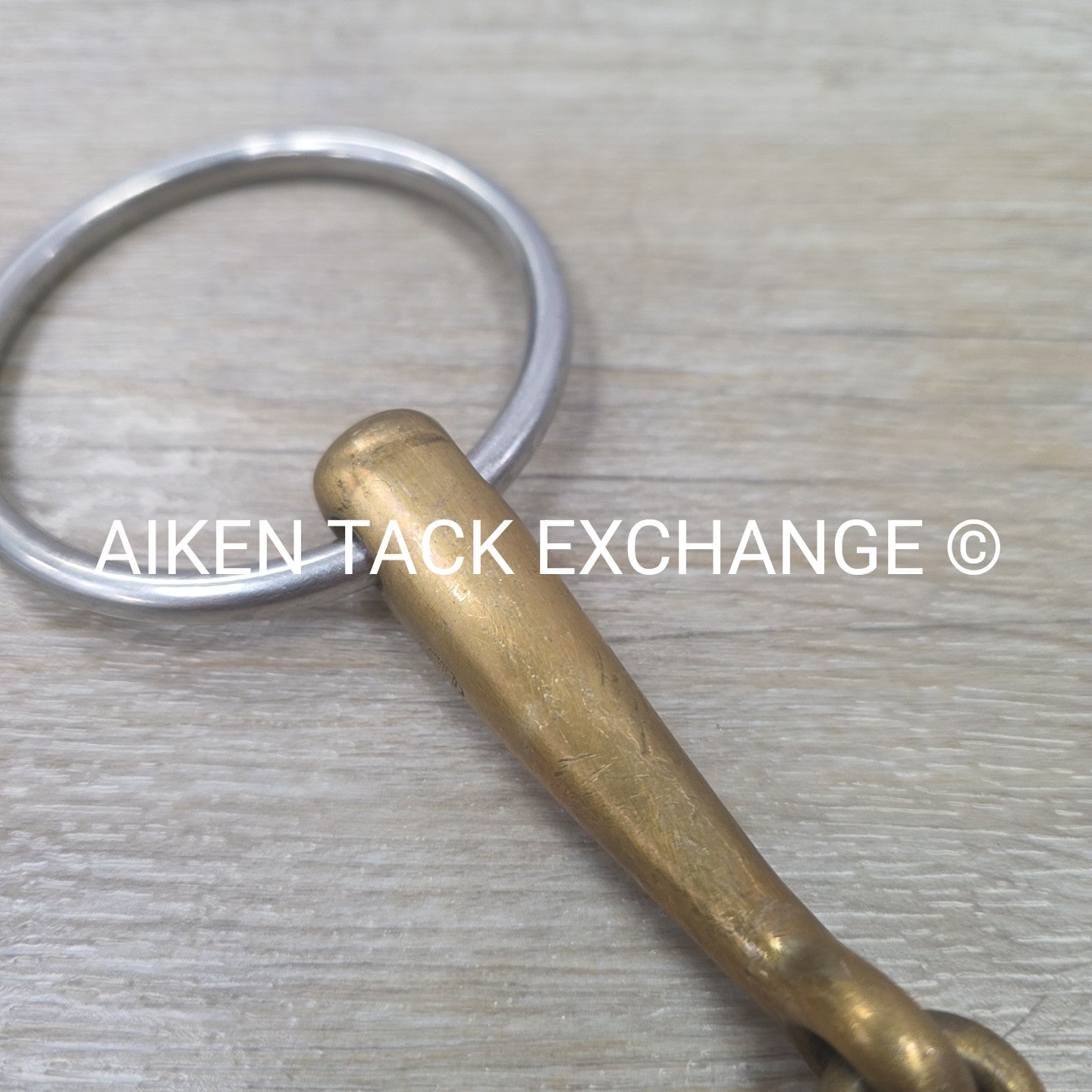 Herm Sprenger Aurigan Single Joint Loose Ring Bit 5.25"