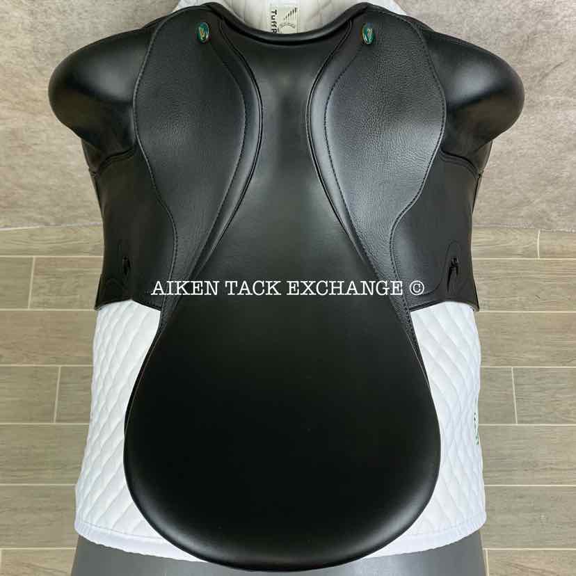 **SOLD** 2016 Prestige Passion K Monoflap Dressage Saddle, 18'" Seat, 34 Tree - Medium Wide, Wool Flocked Panels