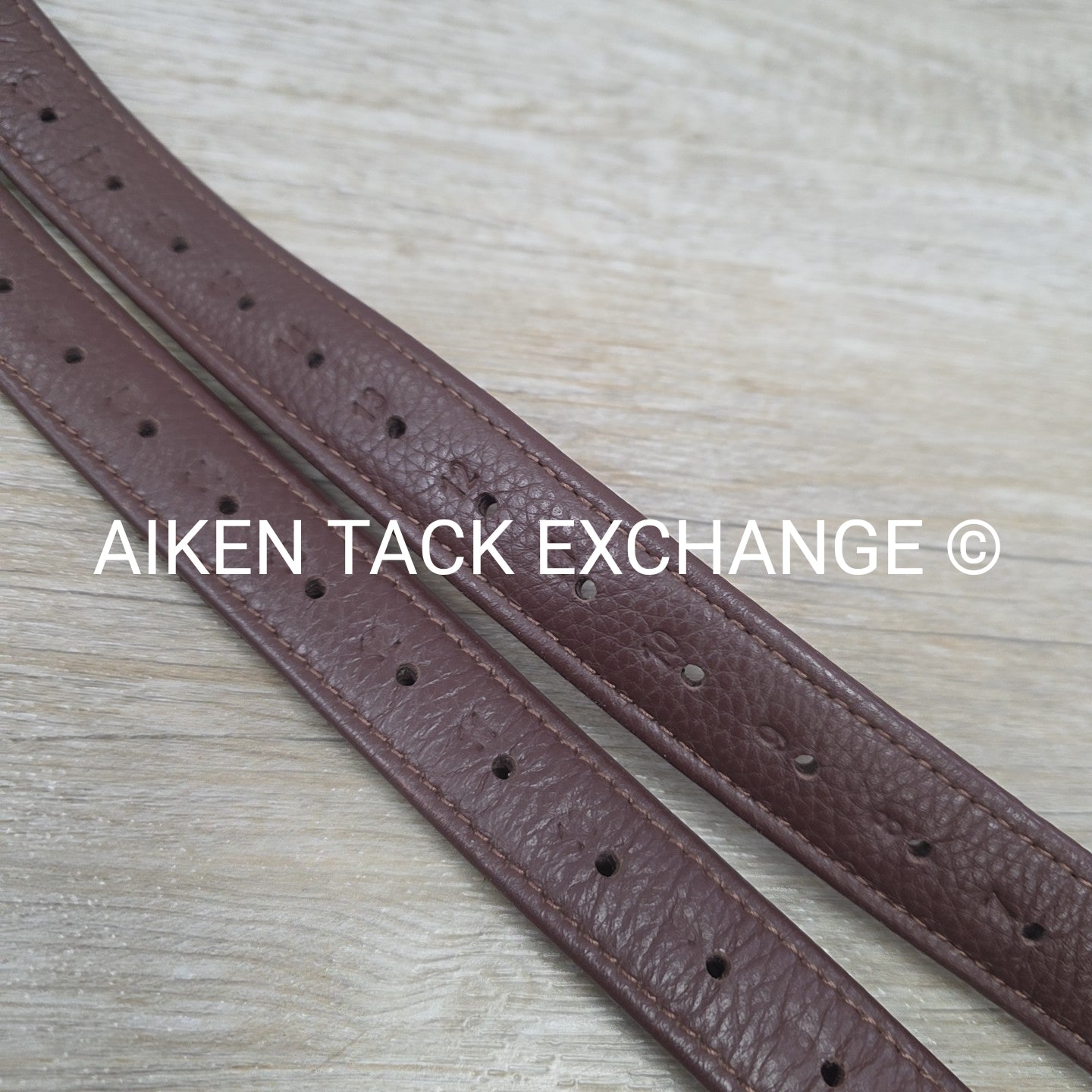 Jeereal Nylon Core Stirrup Leathers, Brown, 60"