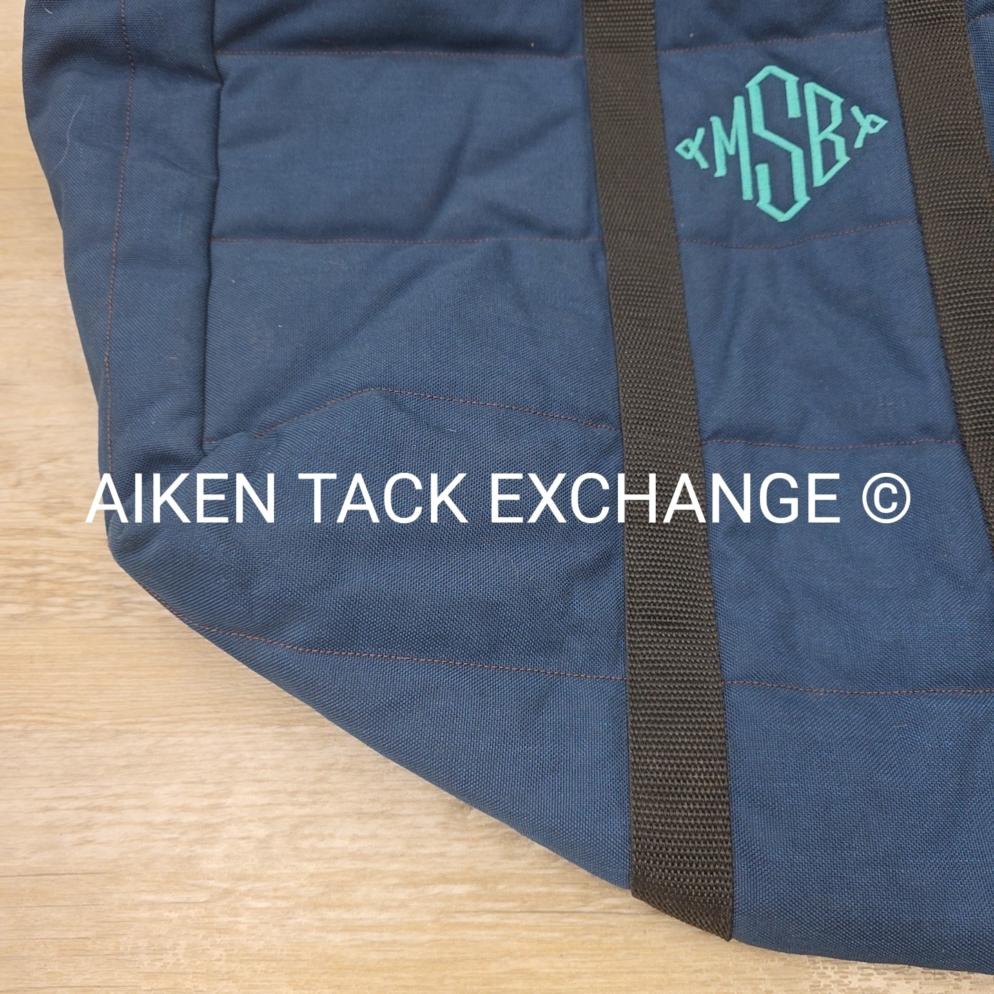 BARGAIN BUNDLE: 2 Padded English Saddle Carriers (custom embroidery)