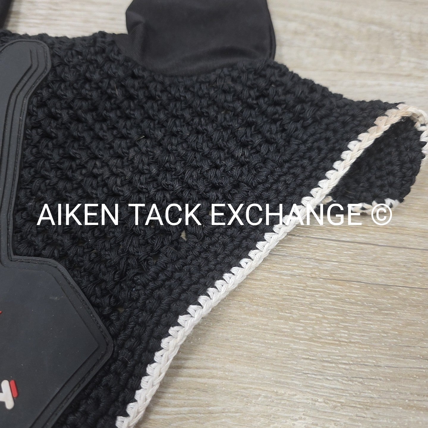 Zandona Ear Bonnet, Black, Size Full
