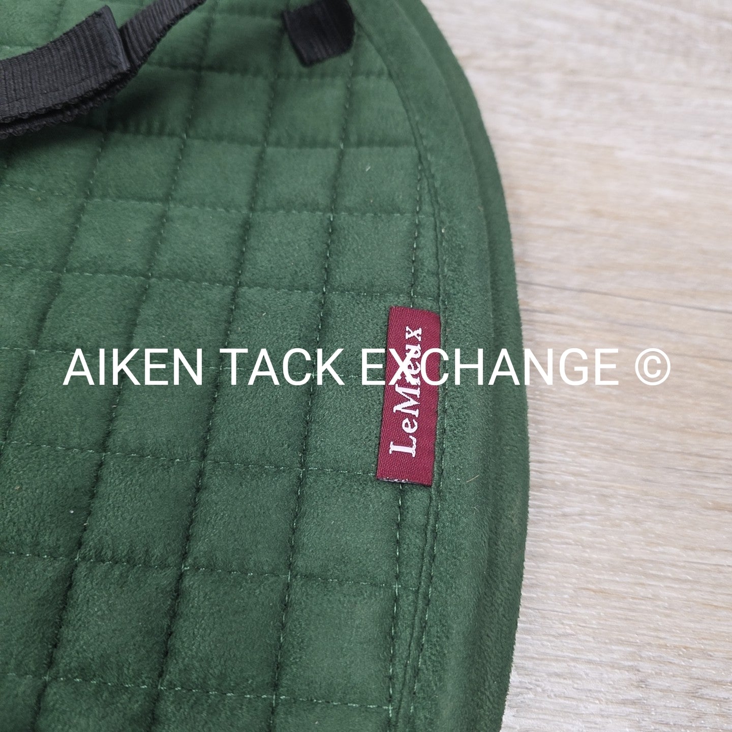 LeMieux Suede GP Saddle Pad, Hunter Green, Large
