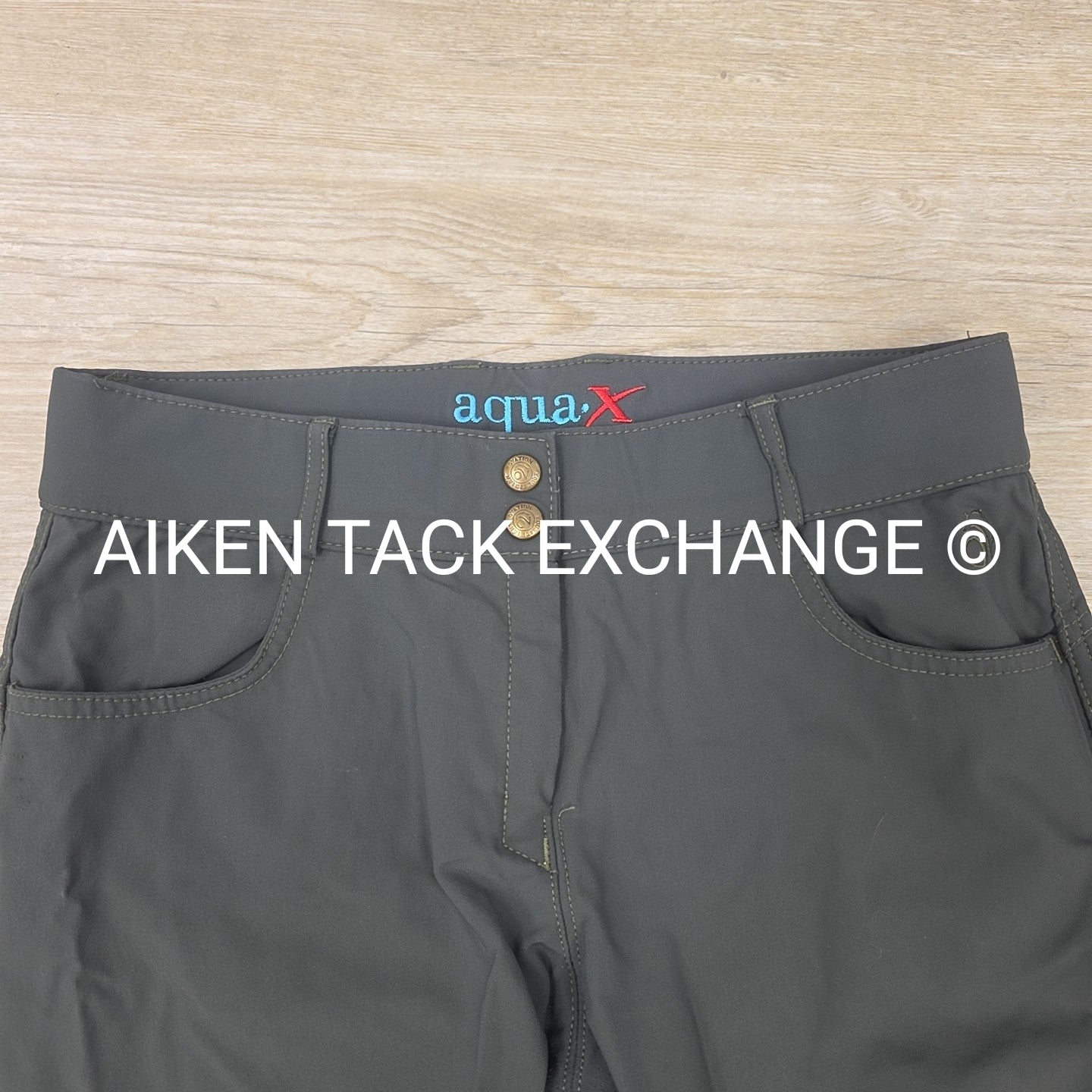 BARGAIN BUNDLE: 2 Pair Ovation Aqua X Silicone Grip Knee Patch Breeches, 28 & 30