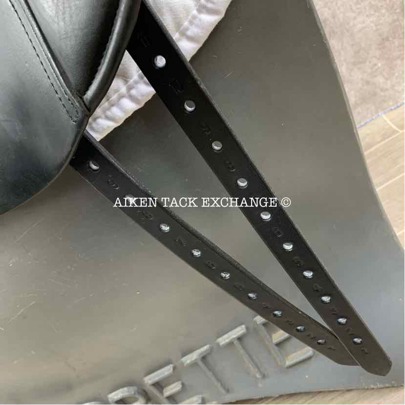 **SOLD** EuroRiding Titan II Dressage Saddle, 18" Seat, Wide Tree, Wool Flocked Panels