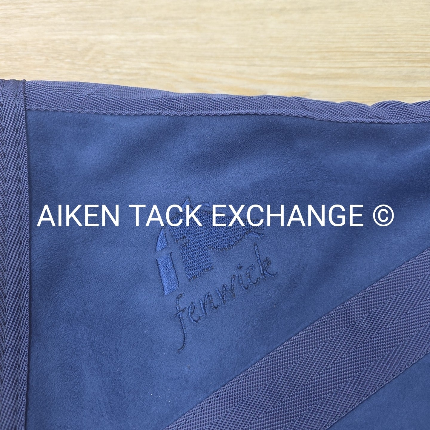 Fenwick Equestrian EquSuede Quarter Sheet, Blue, Size Medium