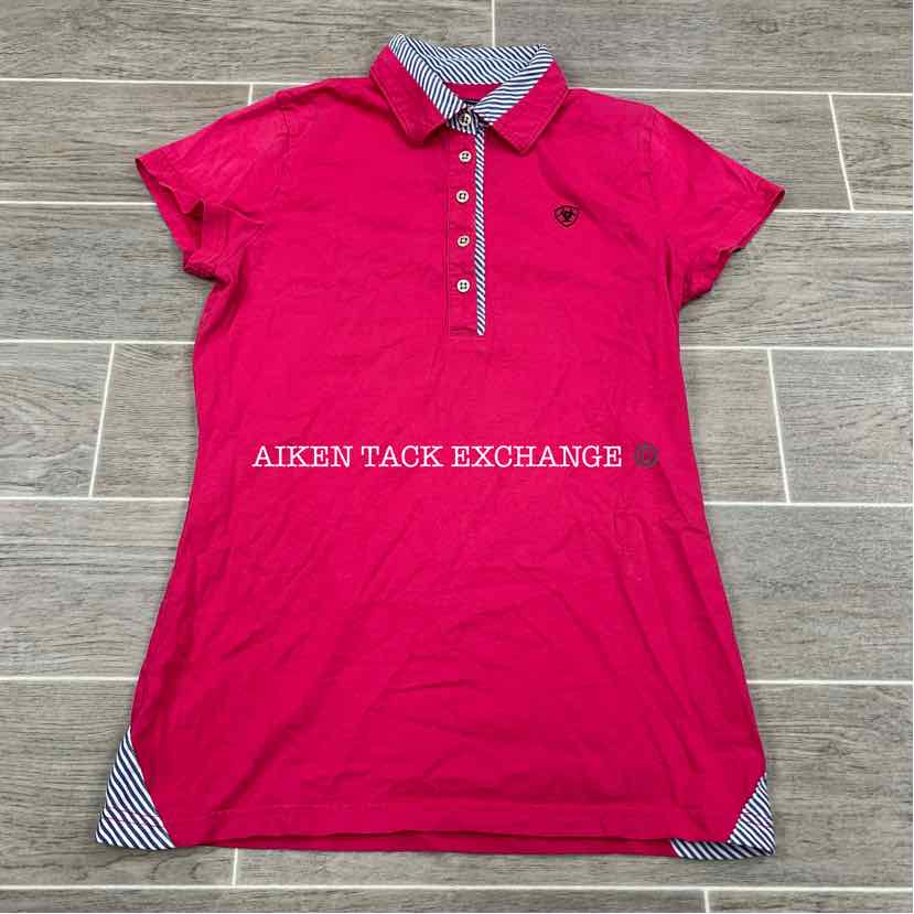 Ariat Short Sleeve Polo Top, Size Small