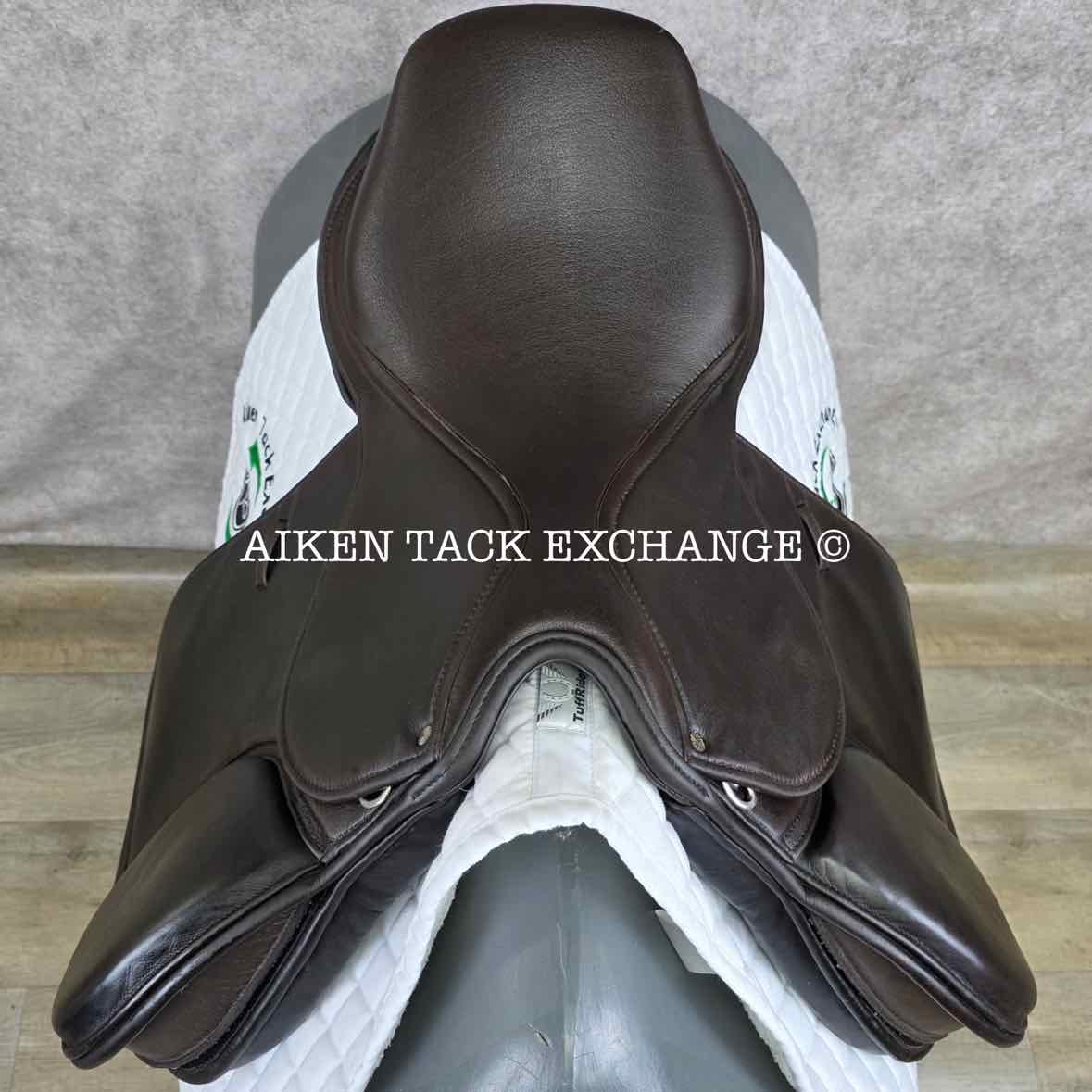 Pegasus Unicorn French Style Jump Saddle, 17.5" Seat, Auto-Adjusting Flex Tree