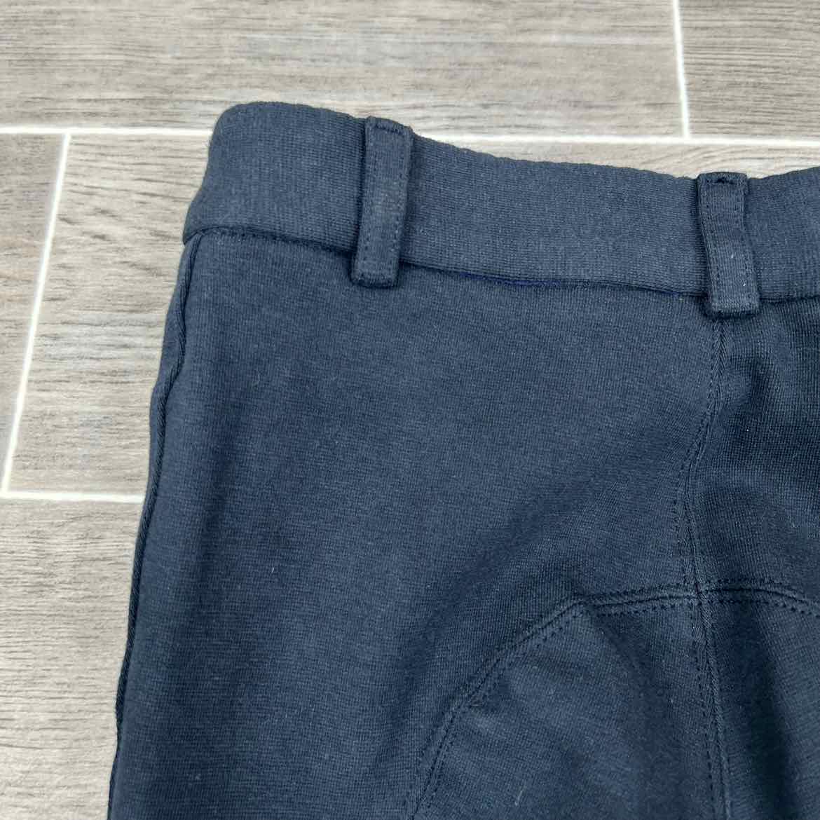 Royal Highness Children's Knee Patch Breeches, Black, Size 6, Brand New